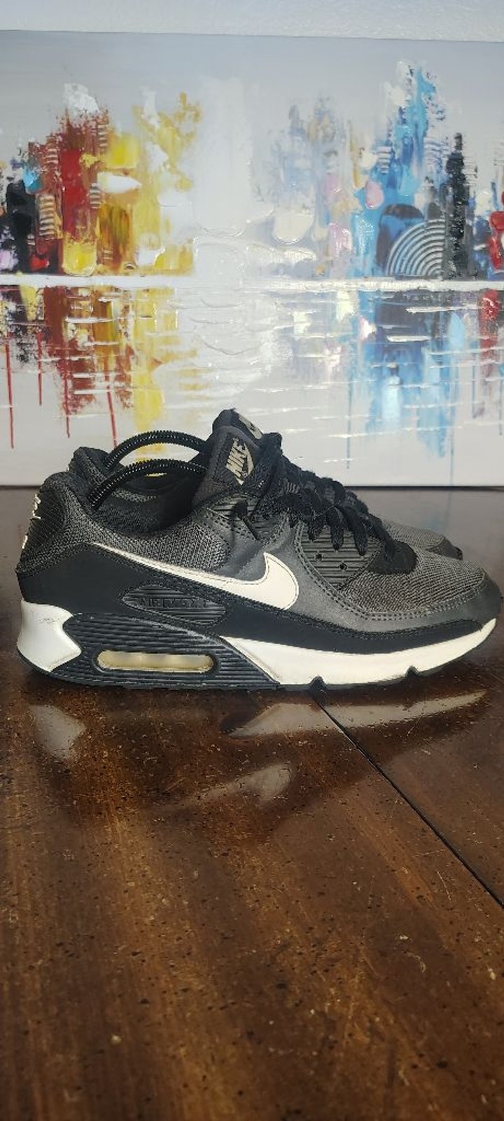 nike air max 90 shoes mens size 11 black white low top sneakers cn8490 002 nike air max 90 shoes mens size 11 black white low top sneakers cn8490 002