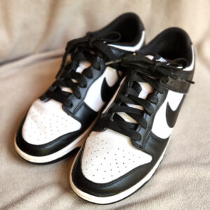 nike sneakers dd 1391 100, black white dunk low, men's 8.5