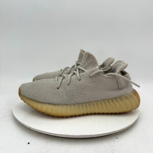 adidas kanye west yeezy boost 350 v2 men size 8.5 f99710 sesame grey shoes