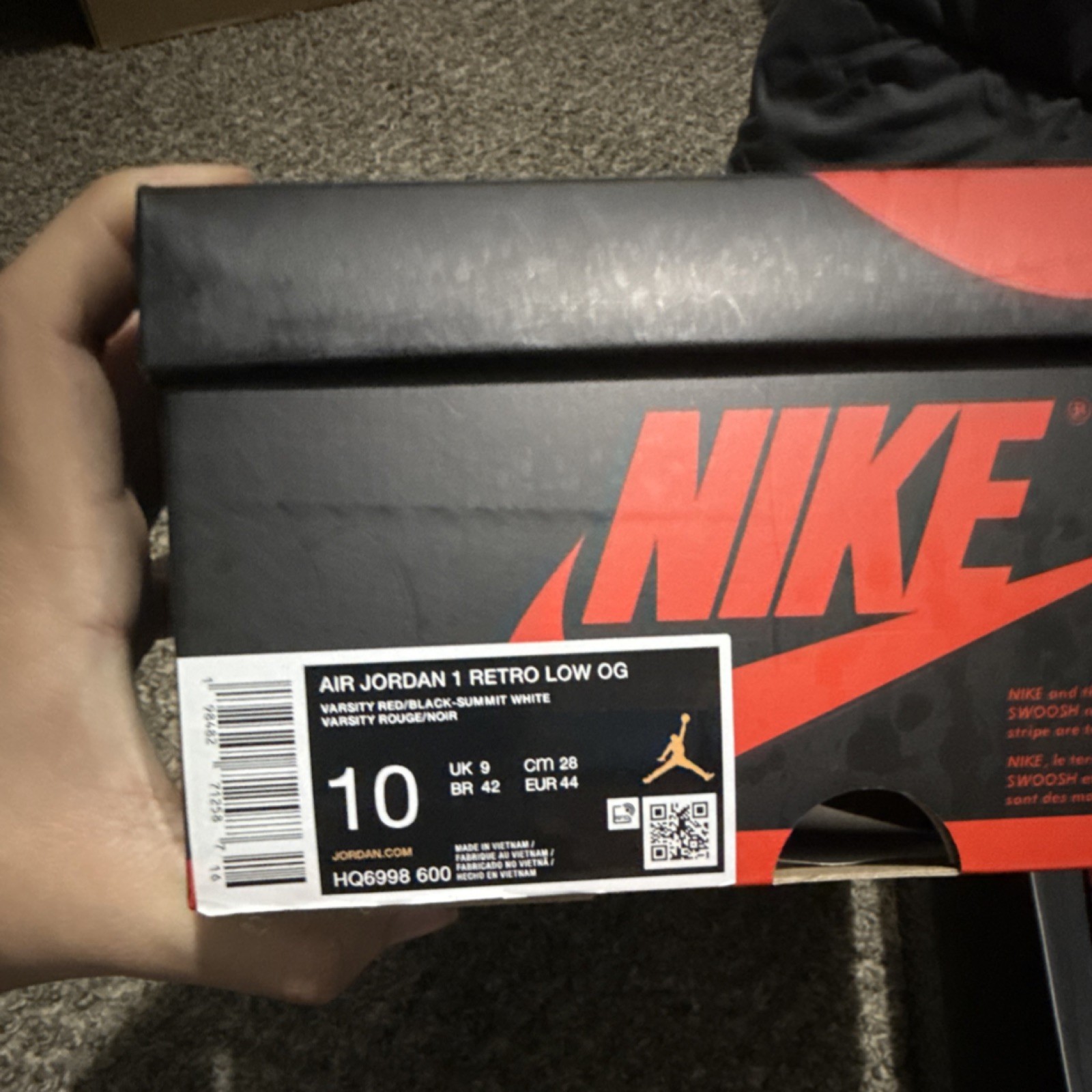 jordan air jordan 1 retro low og chicago 2025 varsity red hq6998 600 leather jordan air jordan 1 retro low og chicago 2025 varsity red hq6998 600 leather