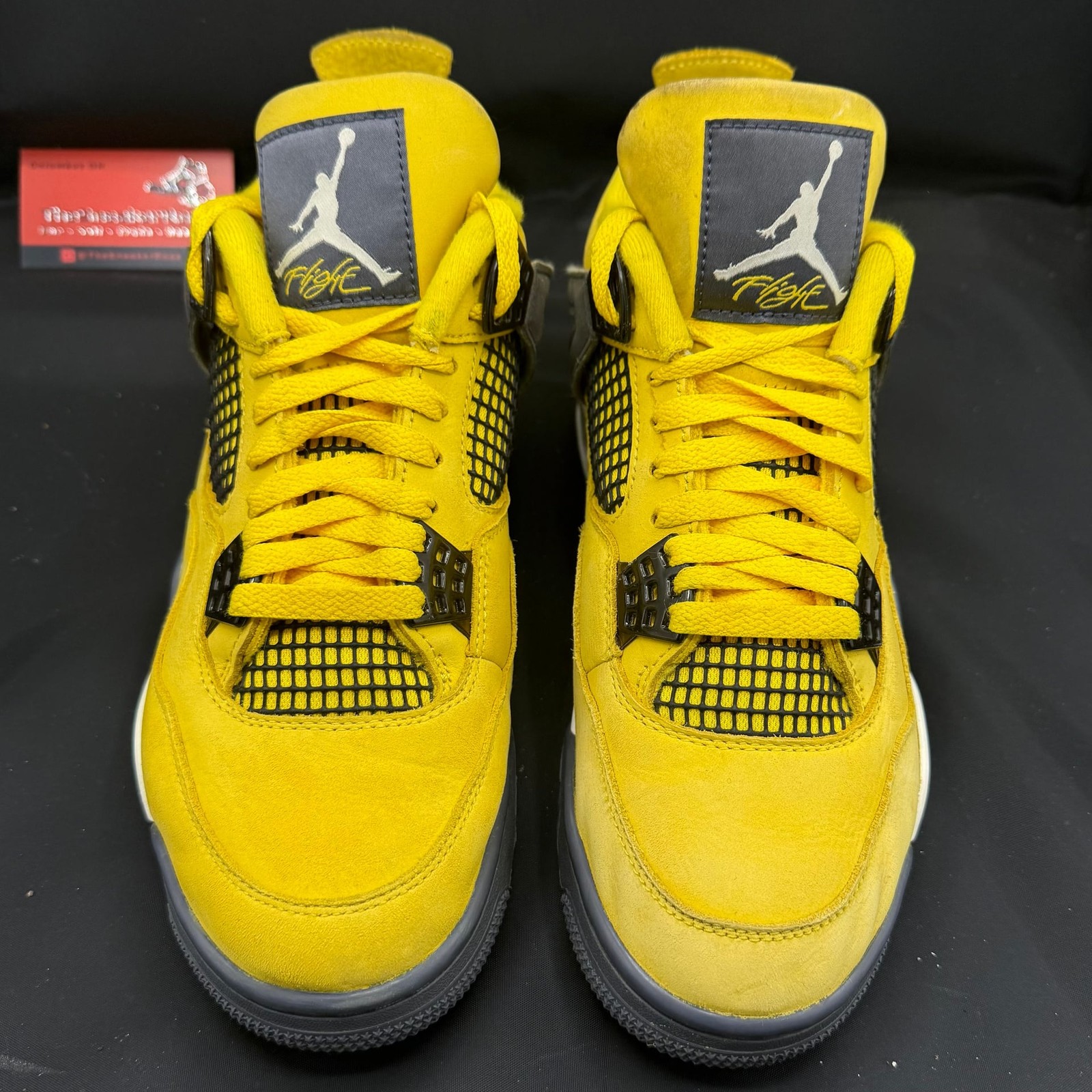nike air jordan 4 retro lightning yellow sz 8.5 clean used ct8527 700 nike air jordan 4 retro lightning yellow sz 8.5 clean used ct8527 700