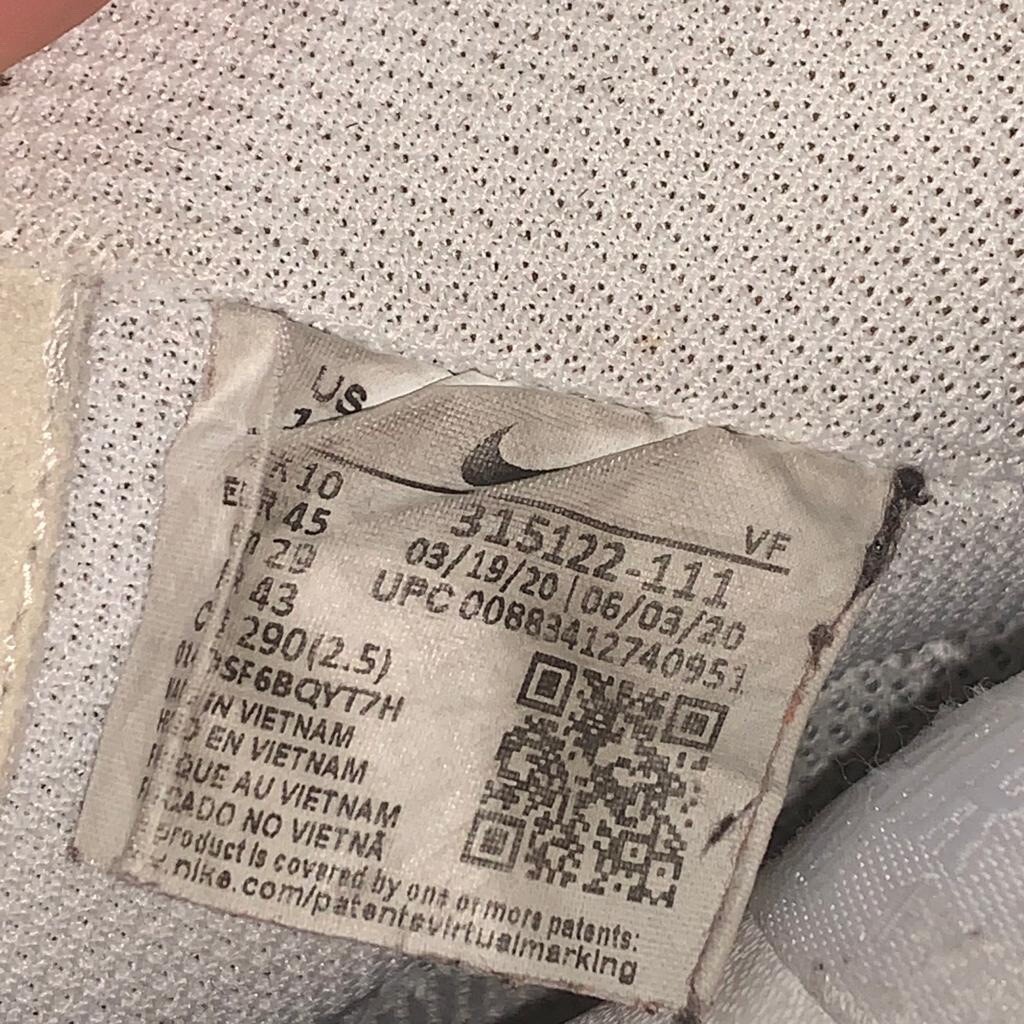 nike air force one af1 low men’s size 11 triple white sneaker shoes 315122 111 nike air force one af1 low men’s size 11 triple white sneaker shoes 315122 111