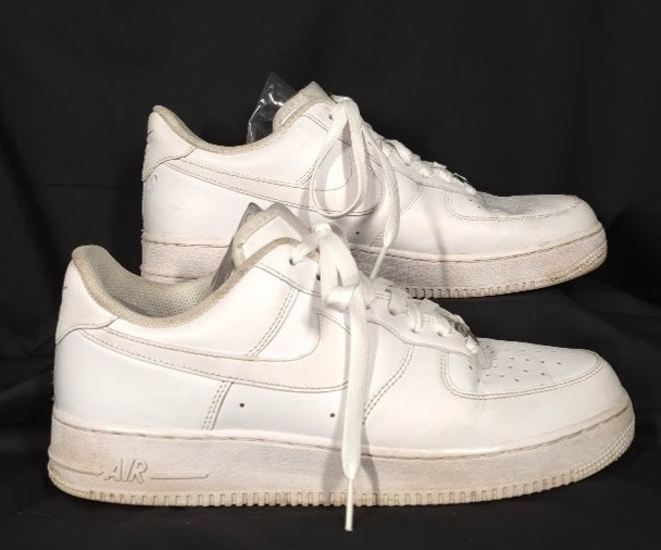 nike air force 1 triple white athletic shoes sneakers mens 10.5 low cw2288 111 nike air force 1 triple white athletic shoes sneakers mens 10.5 low cw2288 111