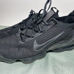 nike air vapormax black flyknit anthracite athletic running shoes mens size 13