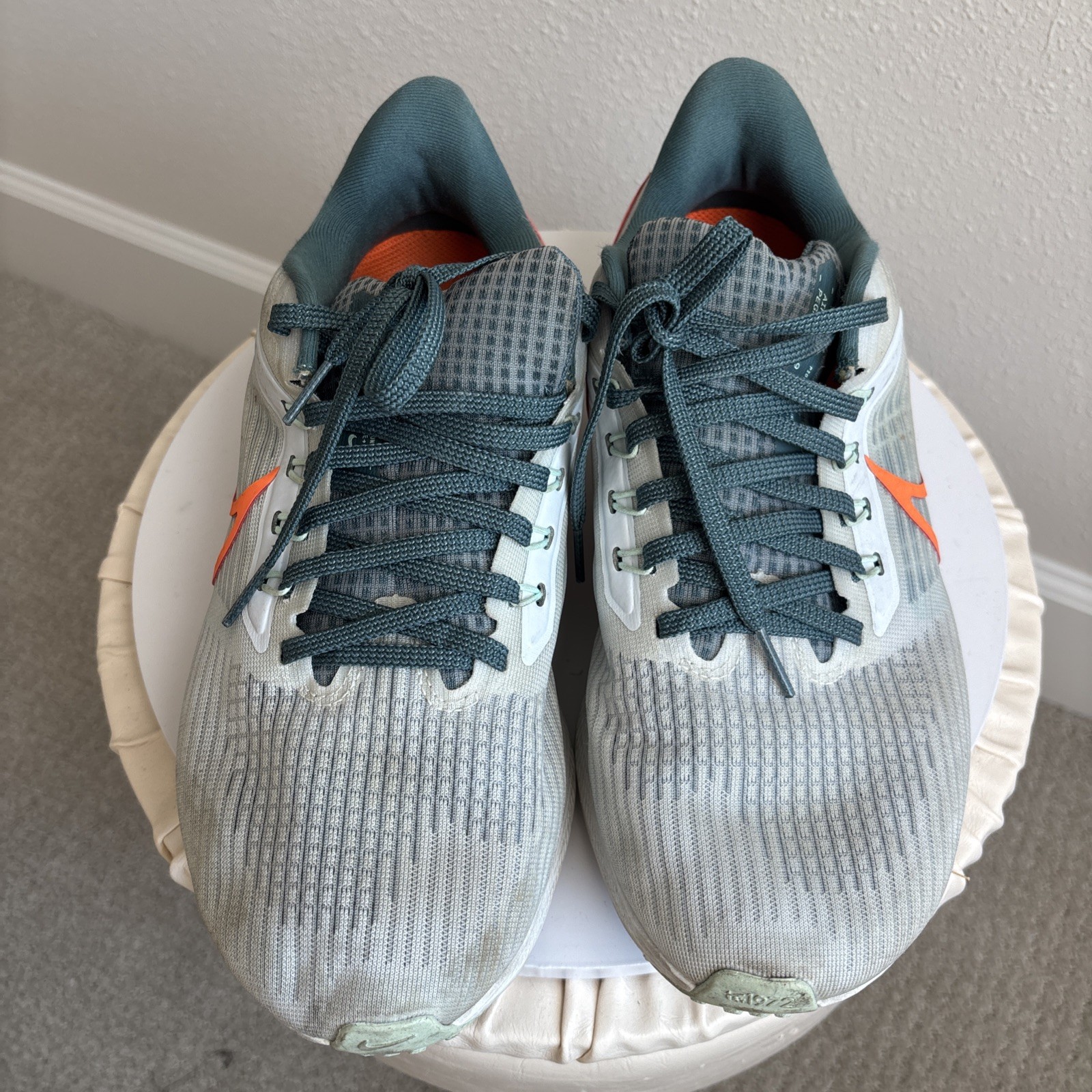 nike air zoom pegasus 39 pure platinum/total orange dh4071 003 mens shoe sz 7.5 nike air zoom pegasus 39 pure platinum/total orange dh4071 003 mens shoe sz 7.5
