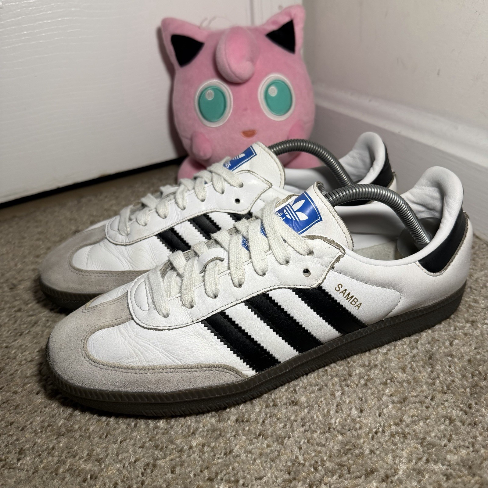 adidas samba og white black gum b75806 men’s size 9 adidas samba og white black gum b75806 men’s size 9