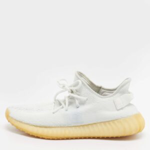 adidas yeezy boost 350 v2 butter white yellow low top sneaker size 10.5