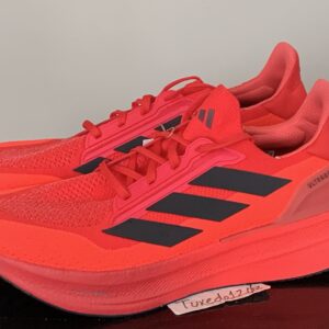 ds adidas ultraboost 5x sz15 ruby red/black yeezy adizero running trainer jh9032