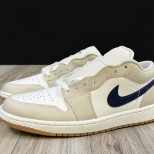 nike air jordan 1 low georgetown midnight navy neutral grey 553558 146 mens 9.5