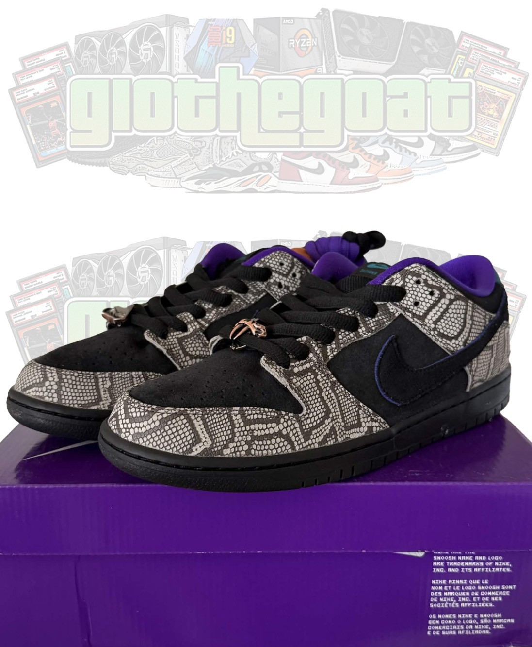 nike sb dunk low dashawn jordan copperhead ib6208 200 size 11 nike sb dunk low dashawn jordan copperhead ib6208 200 size 11