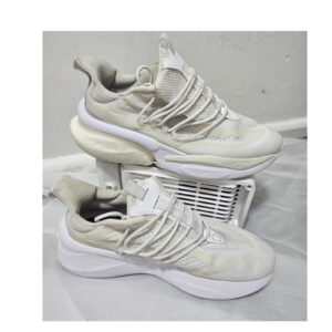 adidas white cream mesh lace up low top athletic sneakers pgs789005