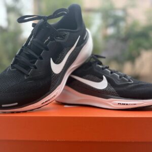 nike men's air zoom pegasus 41 brand new in box size: 8 black/white/anthracite