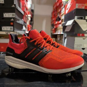 adidas ultraboost dna 1.0 men's 9.5 dugout ‘talc’ metal baseball cleats ih5210