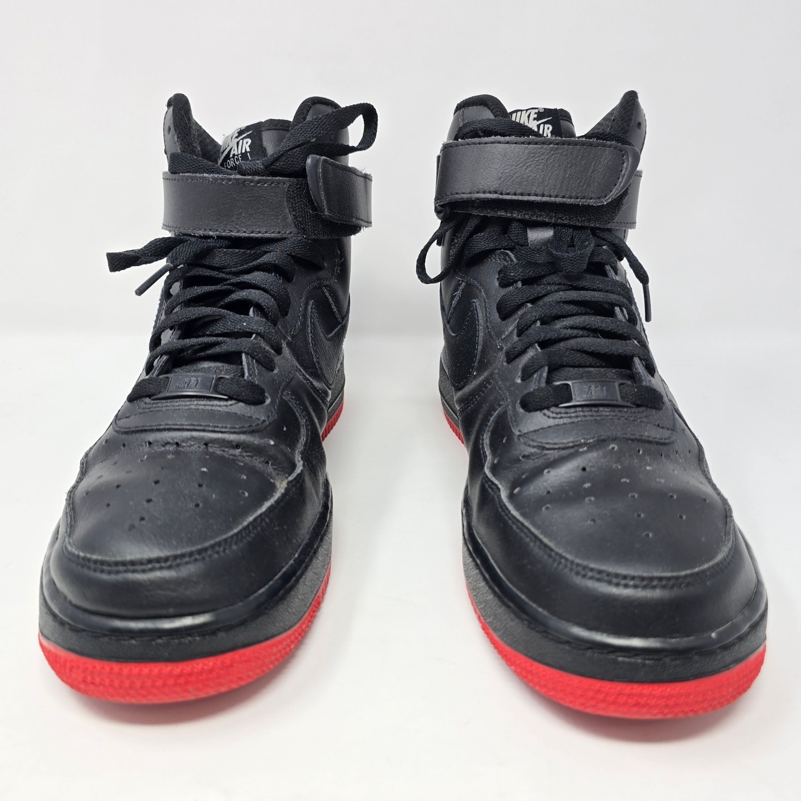 nike air force 1 high 07 mens 9.5 black red aq3771 994 sneakers high top shoes nike air force 1 high 07 mens 9.5 black red aq3771 994 sneakers high top shoes