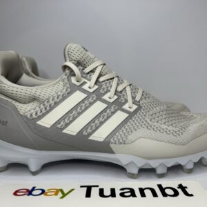 brand new adidas ultraboost men's football cleats talc grey/white/granite jp7409
