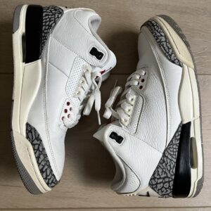 nike air jordan 3 retro white cement reimagined size 8