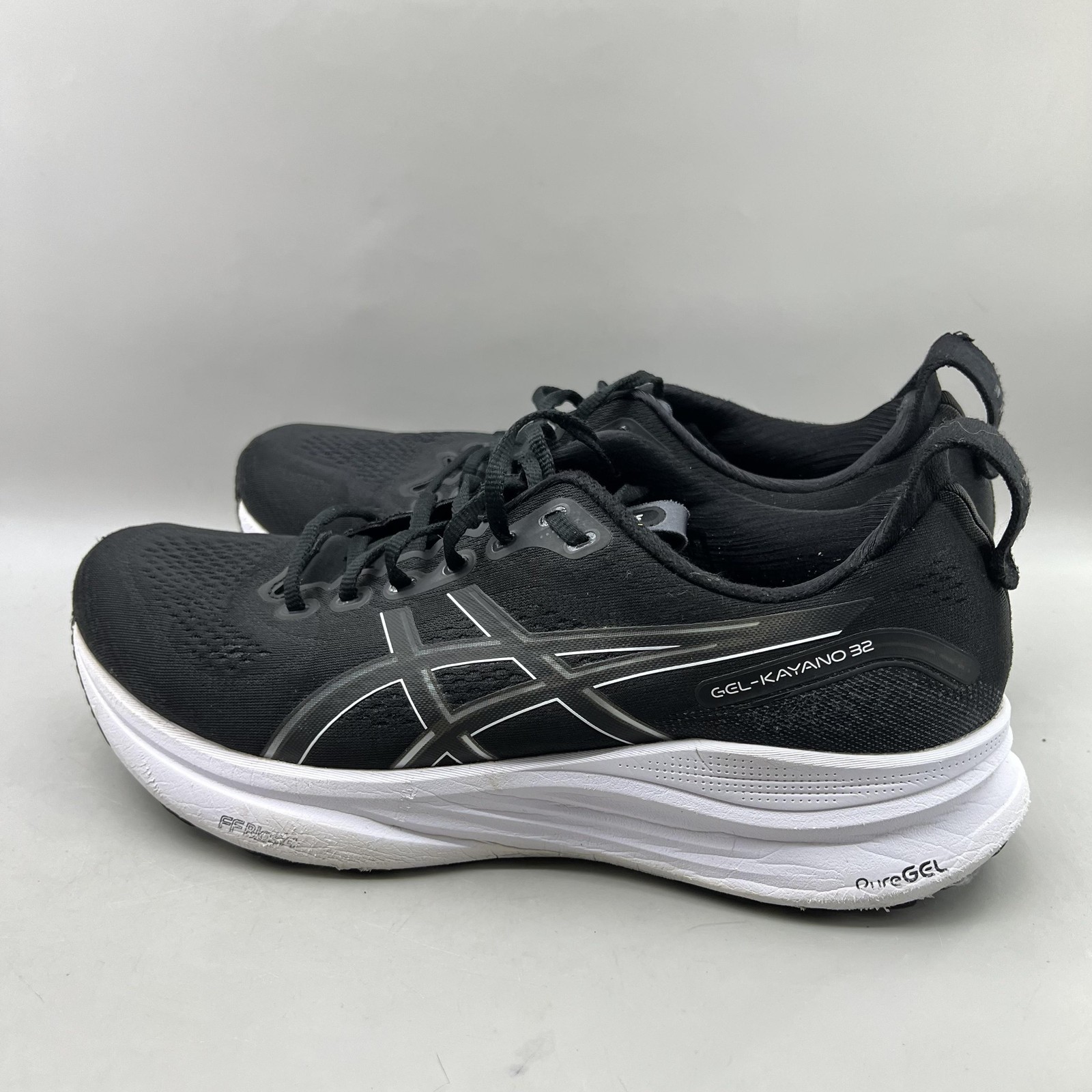 asics gel kayano 32 running shoes men size 12 black mesh comfort low sneakers asics gel kayano 32 running shoes men size 12 black mesh comfort low sneakers
