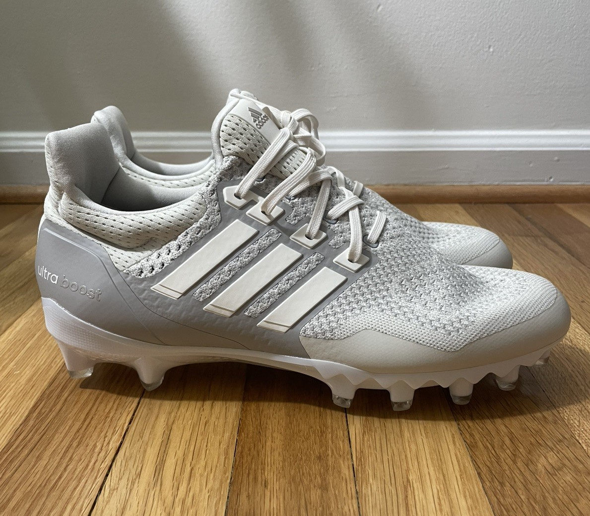 adidas ultraboost football cleats grey white granite jp7409 men’s 9.5 adidas ultraboost football cleats grey white granite jp7409 men’s 9.5