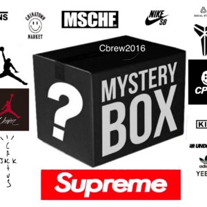 mystery shoe box & gear lot shoe size 11 12 gear size med lrg *see description