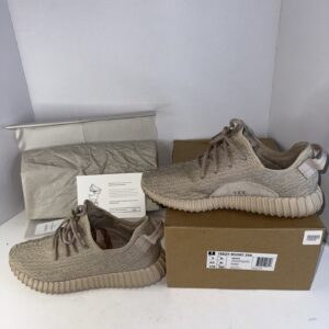 adidas yeezy boost 350 oxford tan aq2661 mens size 9 og 2015 v1 primeknit casual