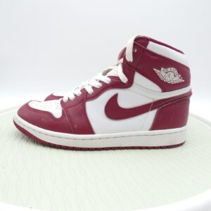 nike air jordan 1 retro high og metallic burgundy white red dz5485 160 mens 7.5