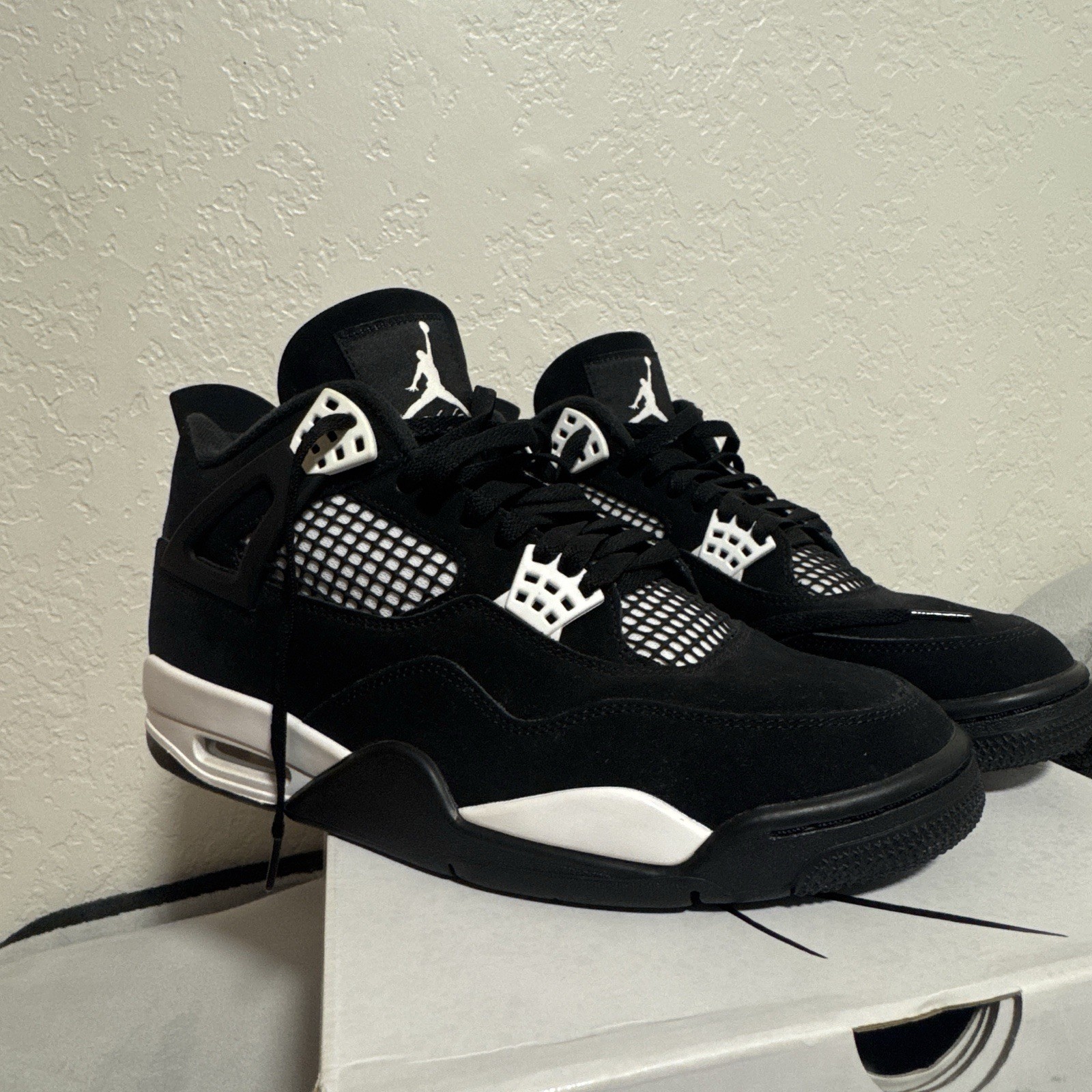 jordan air jordan 4 retro white thunder black white fq8138 001 2024 sneaker jordan air jordan 4 retro white thunder black white fq8138 001 2024 sneaker