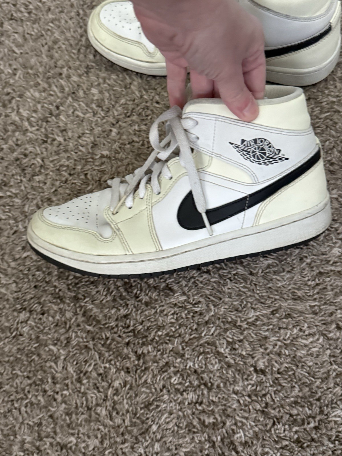 jordan air jordan 1 retro high og white black women leather high top sneakers 10 jordan air jordan 1 retro high og white black women leather high top sneakers 10