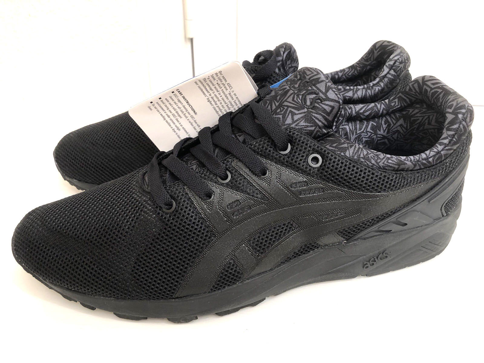 new in box asics gel kayano trainer evo size 10 men's black on black h51dq new in box asics gel kayano trainer evo size 10 men's black on black h51dq