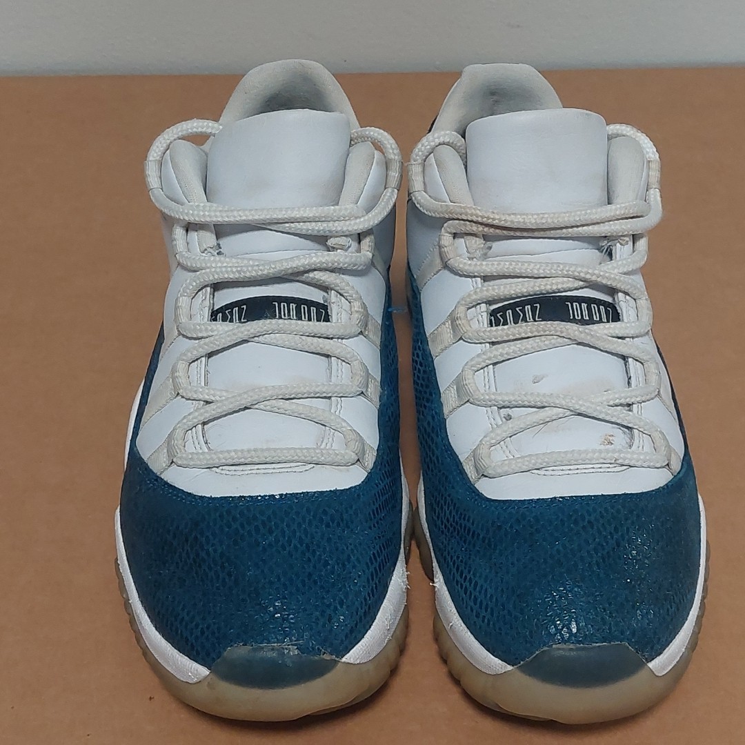 air jordan 11 retro low snakeskin white black navy cd6846 102 size 12 air jordan 11 retro low snakeskin white black navy cd6846 102 size 12