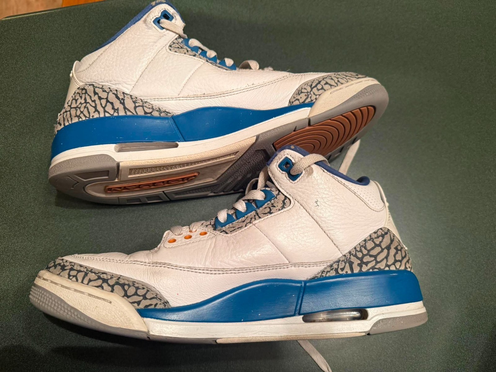 jordan air jordan 3 retro washington wizards white men's 9.5 sneakers ct8532 148 jordan air jordan 3 retro washington wizards white men's 9.5 sneakers ct8532 148