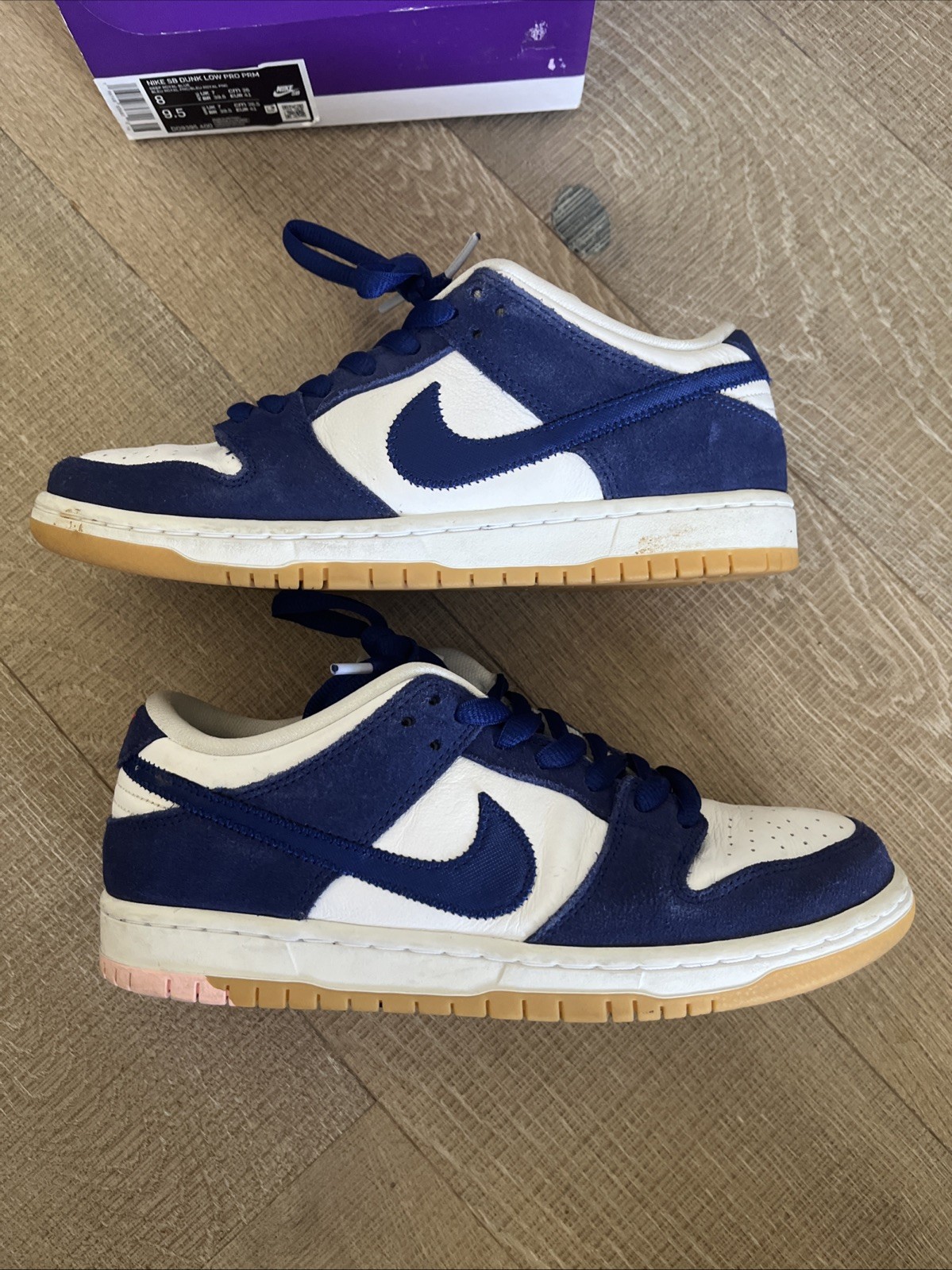 nike sb dunk dodger blue size 8 used nike sb dunk dodger blue size 8 used