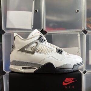 size 10 air jordan 4 retro og 2025 white cement