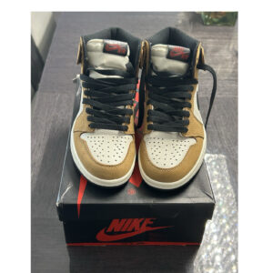 nike air jordan 1 retro high og rookie of the year 2018 brown 555088 700 men's