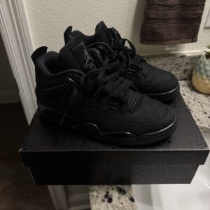 air jordan 4 black cat size 9