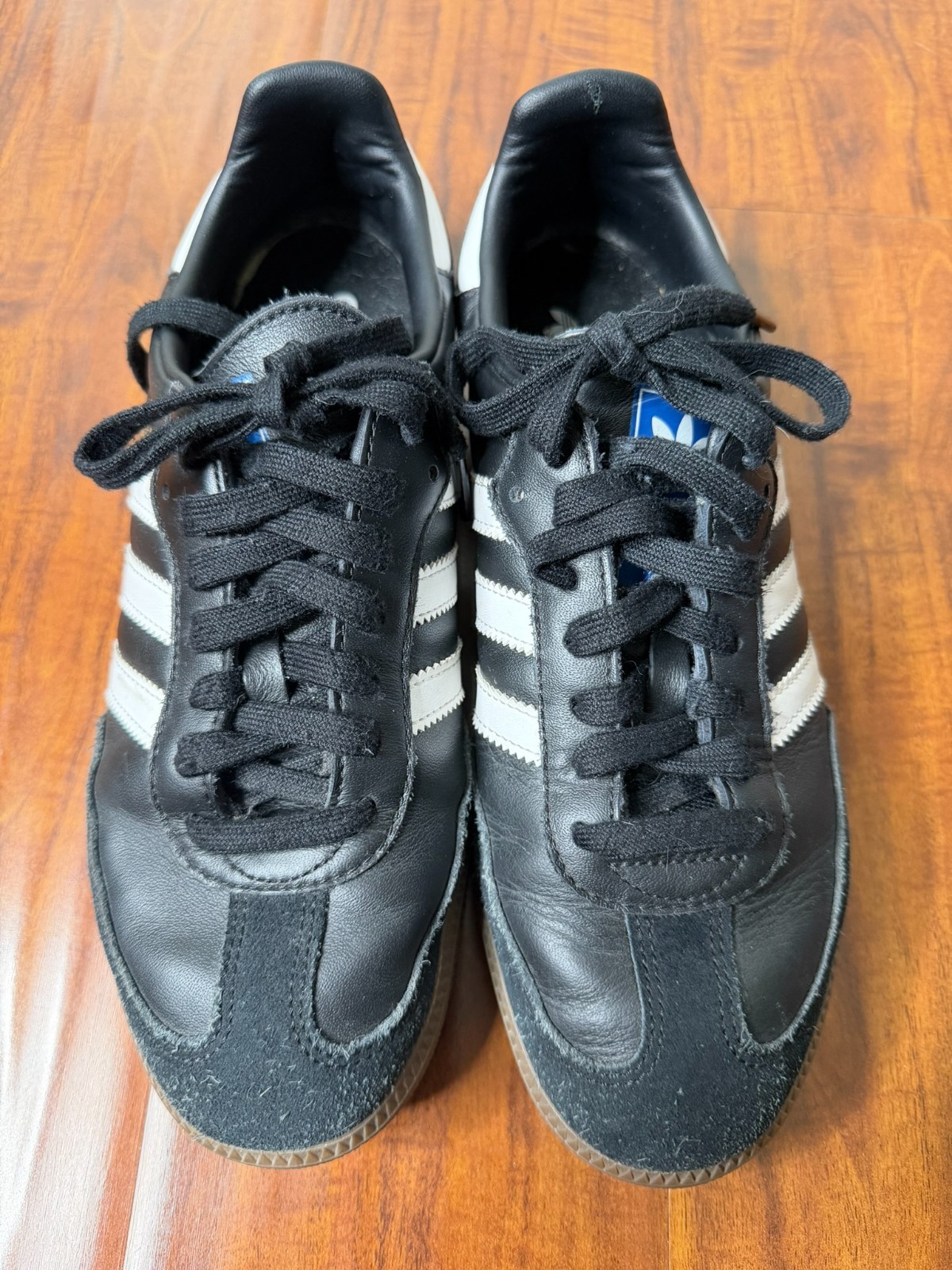adidas shoes mens size 8.5 samba og black gum leather low top comfort sneaker adidas shoes mens size 8.5 samba og black gum leather low top comfort sneaker