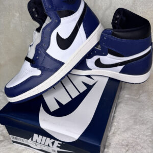 nike air jordan 1 retro high og dz5485 400 white navy unc toe sneakers men