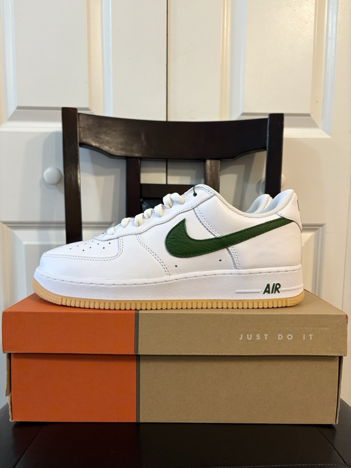 nike air force 1 low color of the month pine green sz 11 nike air force 1 low color of the month pine green sz 11