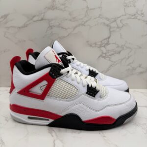 air jordan 4 retro red cement mens size 11 white fire red black dh6927 161 2023