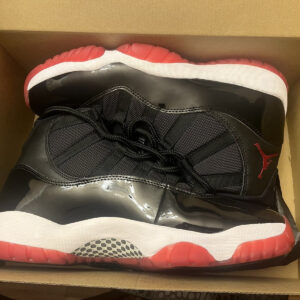 jordan air jordan 11 retro bred high top black white varsity red 2019 378037 061