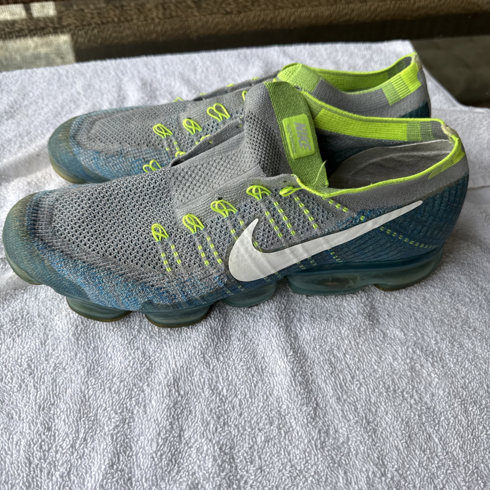 nike air vapormax sprite wolf grey chlorine blue 849558 022 us mens 14 nike air vapormax sprite wolf grey chlorine blue 849558 022 us mens 14