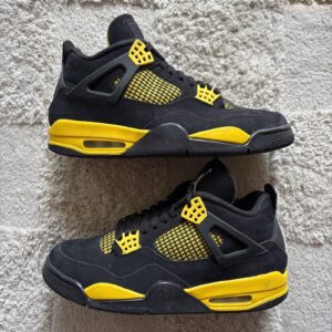 air jordan retro 4 yellow thunder 2023 size 10.5