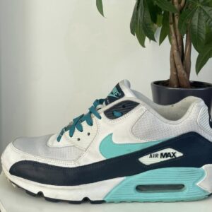men size 12 nike air max 90 aurora teal shoes aj1285 102