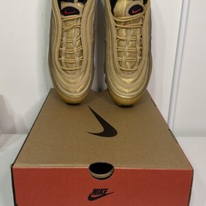 nike air max 97 og shoes metallic gold/varsity red dm0028 700 men's sizes new