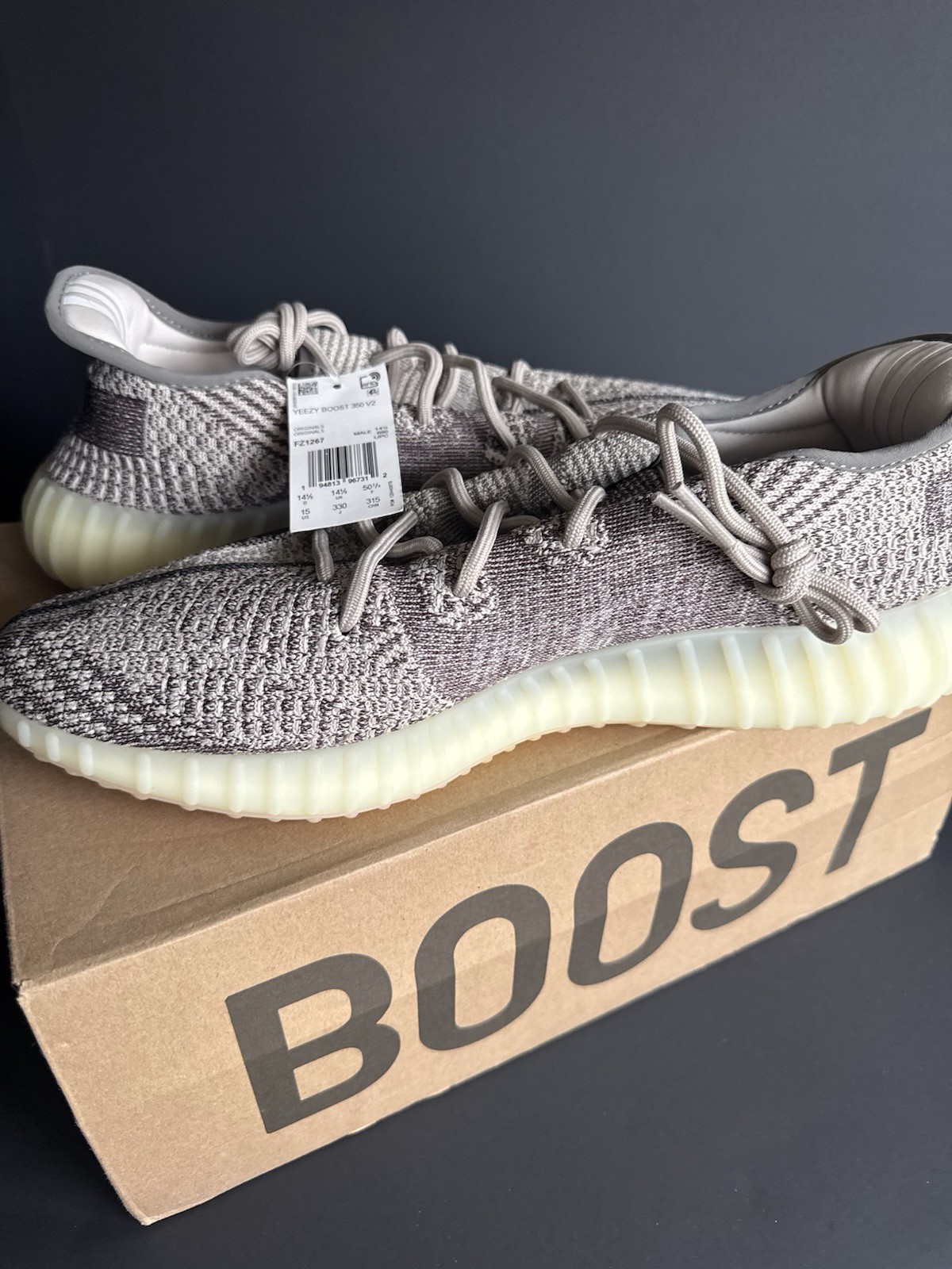 adidas yeezy boost 350 v2 zyon fz1267 men’s size 14.5 new with box adidas yeezy boost 350 v2 zyon fz1267 men’s size 14.5 new with box