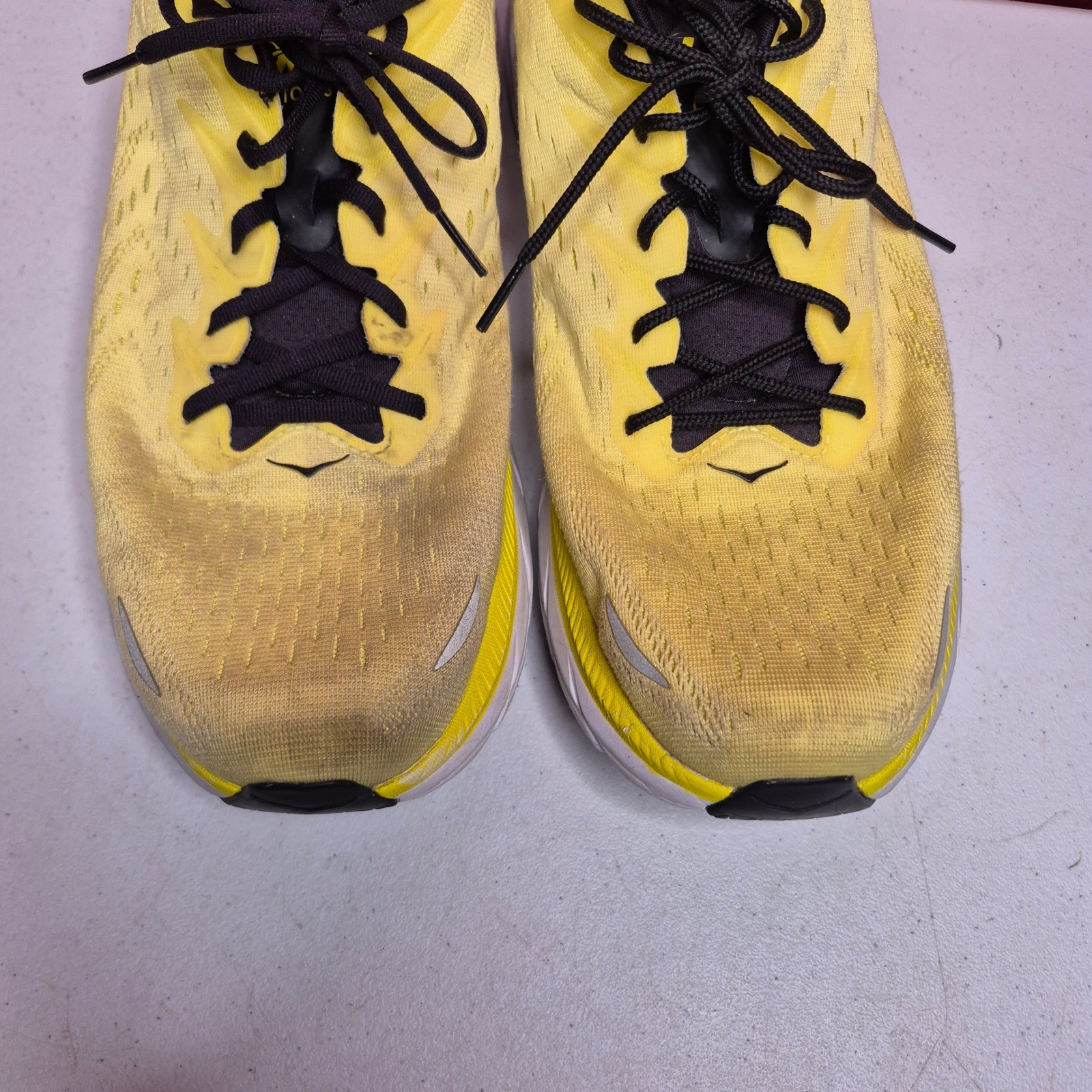 hoka clifton 8 running shoes mens 14 yellow evening primrose citrus 1119393 epch hoka clifton 8 running shoes mens 14 yellow evening primrose citrus 1119393 epch