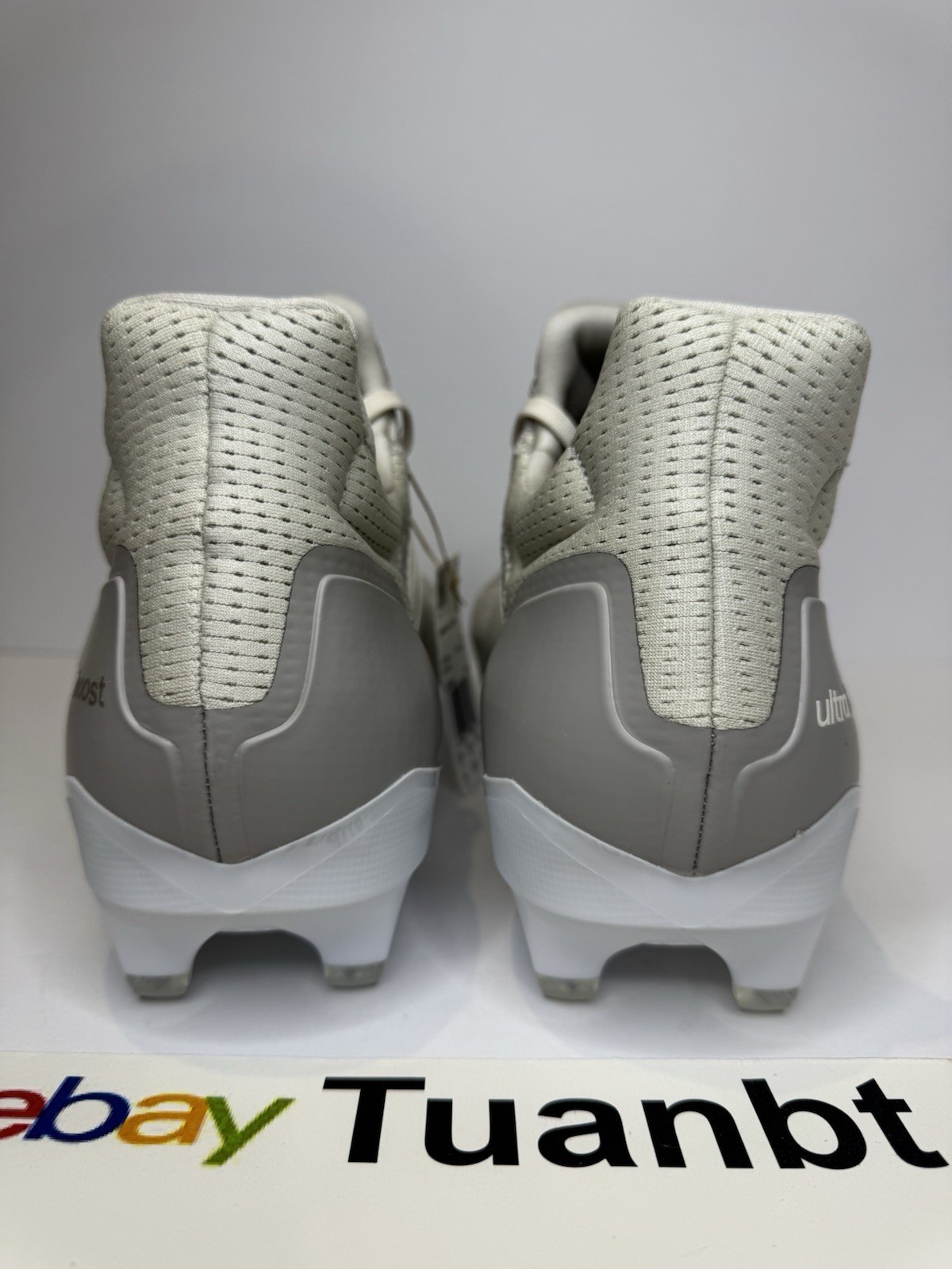 brand new adidas ultraboost men's football cleats talc grey/white/granite jp7409 brand new adidas ultraboost men's football cleats talc grey/white/granite jp7409