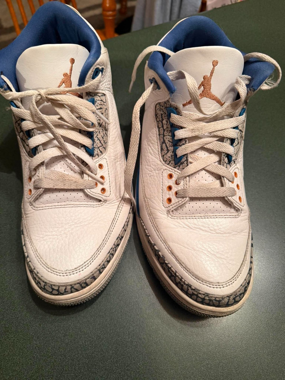 jordan air jordan 3 retro washington wizards white men's 9.5 sneakers ct8532 148 jordan air jordan 3 retro washington wizards white men's 9.5 sneakers ct8532 148