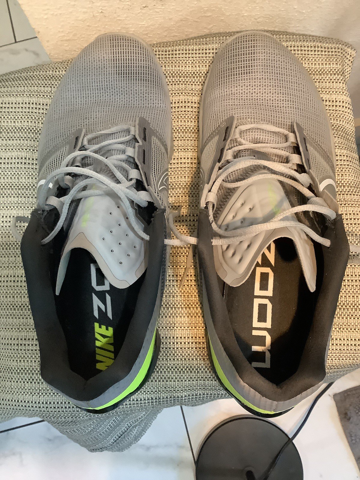 nike zoom metcon turbo 2 training shoes wolf grey volt dh3392 001 mens 11.5. nike zoom metcon turbo 2 training shoes wolf grey volt dh3392 001 mens 11.5.