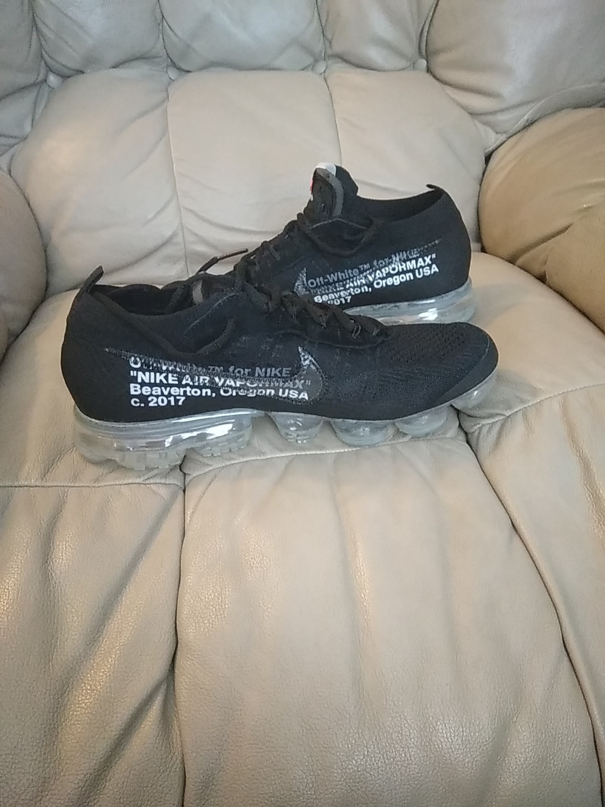 nike air off white vapormax flyknit black aa3831 002 size 11 2025 nike air off white vapormax flyknit black aa3831 002 size 11 2025