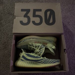 adidas yeezy boost 350 v2 semi frozen yellow size 10 pre owned b37572